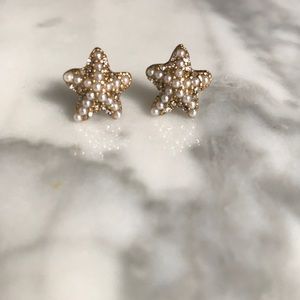 Jcrew starfish earrings